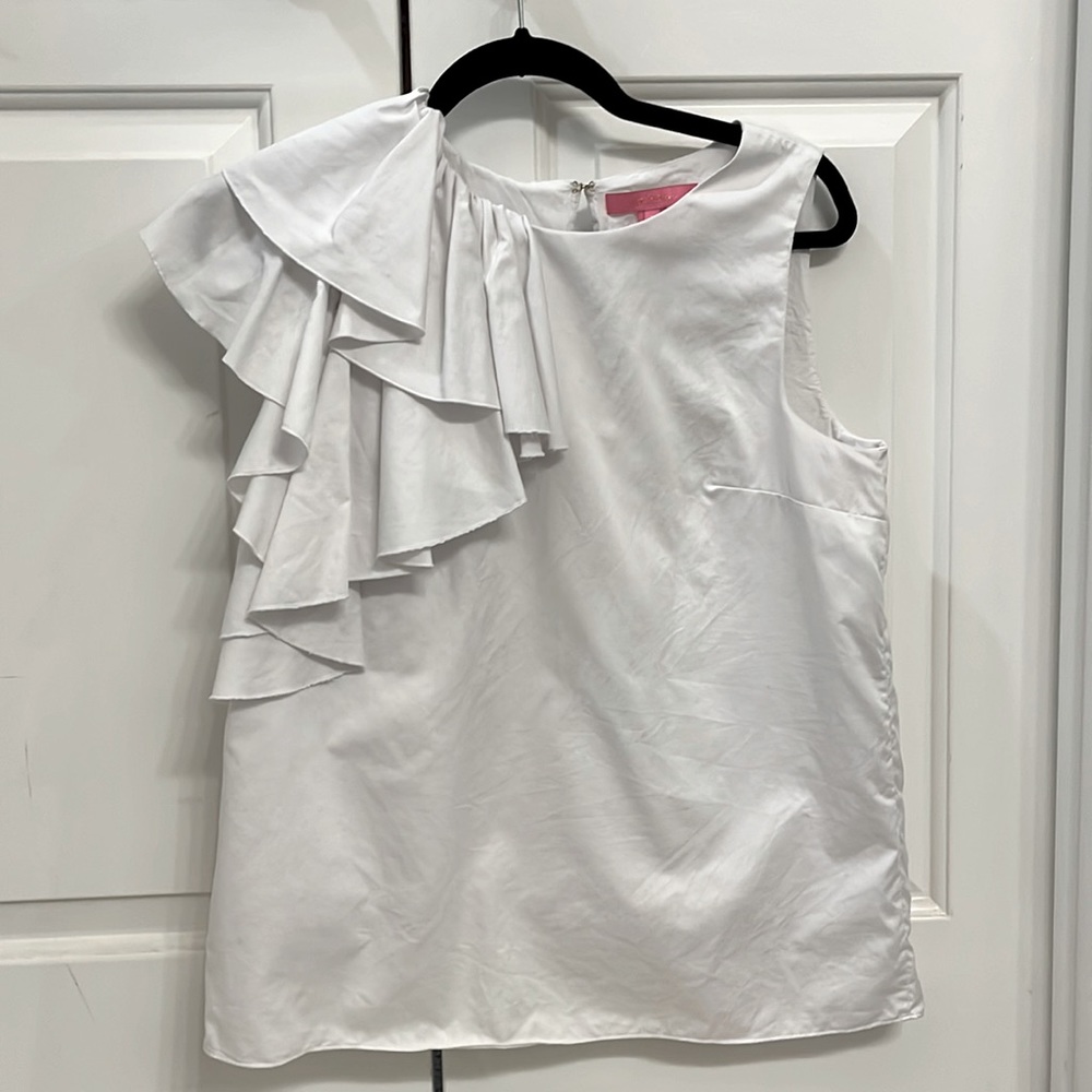 Lilly Pulitzer Small White Blouse